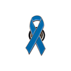 Custom Printed Prostate Cancer Awareness Logo Metal Badges With Magnet Attachment - Stainless Steel | Corporate Award & Recognition Gift | UAE Delivery | Yalla Printing UAE