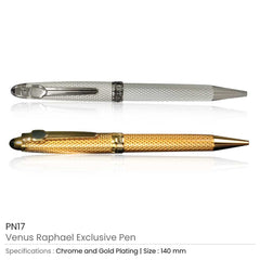 Custom Printed Raphael Metal Pens - Stainless Steel | Exhibitions, Conferences, Corporate Events | Yalla Printing UAE