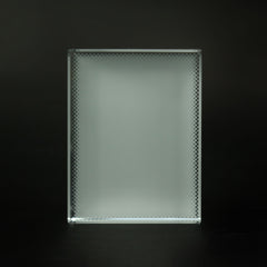 Custom Printed Rectangular Crystals | Corporate Award & Recognition Gift | UAE Delivery | Yalla Printing UAE