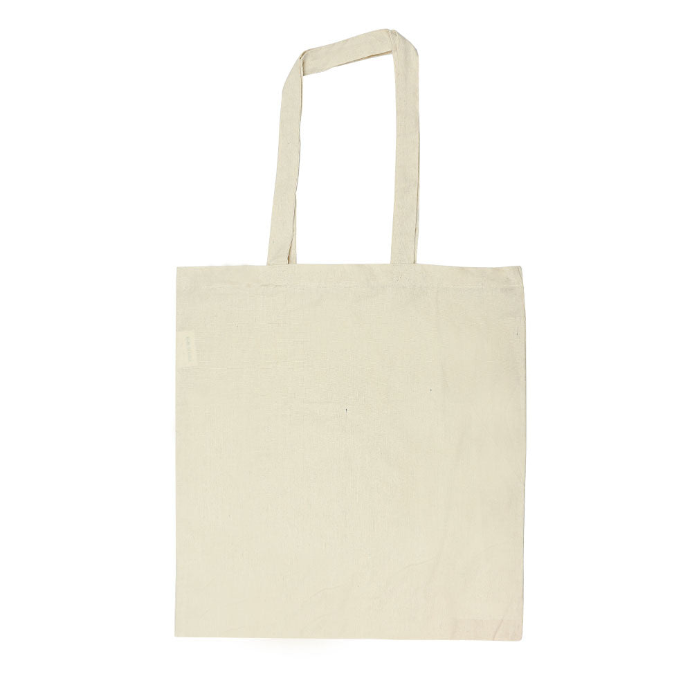 Custom Printed Cotton Shopping Bags With Long Handles 145Gsm - Cotton Fabric | Custom Branded Bag | UAE Delivery | Yalla Printing UAE