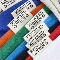 Recycled Drawstring Cotton Bags | Logo Branding Bag – Yalla Printing UAE