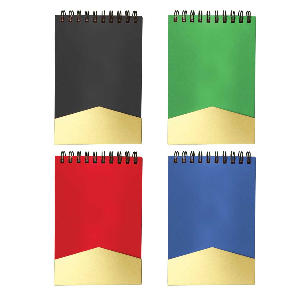 Custom Printed Recycled Notepad With Pen | Logo Branding Corporate Gift | UAE Delivery | Yalla Printing UAE