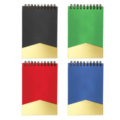 Custom Printed Recycled Notepad With Pen | Logo Branding Corporate Gift | UAE Delivery | Yalla Printing UAE