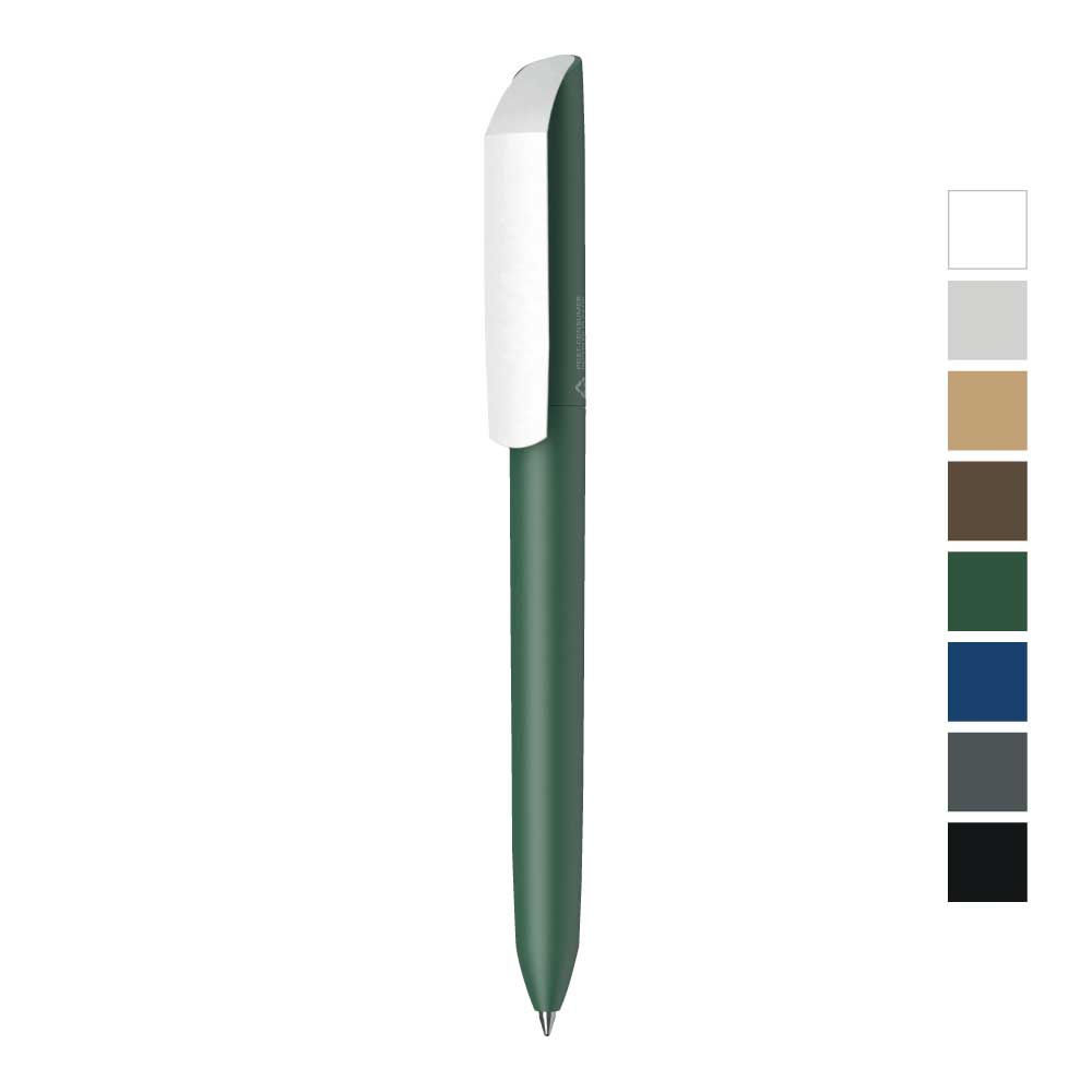Custom Printed Recycled Pens Maxema Flow Pure | Logo Branding Corporate Gift | UAE Delivery | Yalla Printing UAE