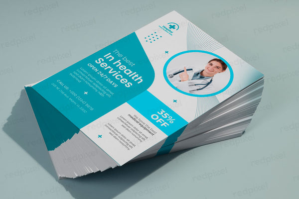 منشورات بحجم A5 على الوجهين – مطبوعات ملونة عالية الجودة | Yalla Printing