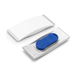 Custom Printed Reusable Insert Name Badges with Magnet Attachment