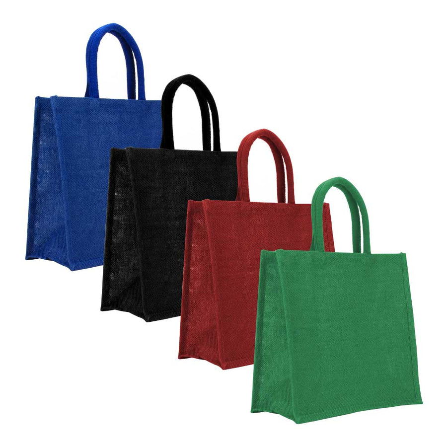 Reusable Square Jute Shopping Bags | Logo Branding Bag – Yalla Printing UAE