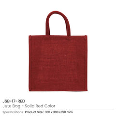 Custom Printed Reusable Square Jute Shopping Bags - Cotton Fabric | Custom Branded Bag | UAE Delivery | Yalla Printing UAE