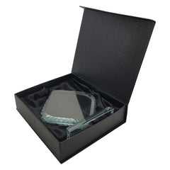 Custom Printed Rhombus Shaped Crystal Awards | Custom Packaging Printing | Free Design Support | Yalla Printing UAE