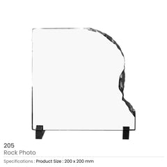 Custom Printed Rock Photo | Logo Branding Corporate Gift | UAE Delivery | Yalla Printing UAE
