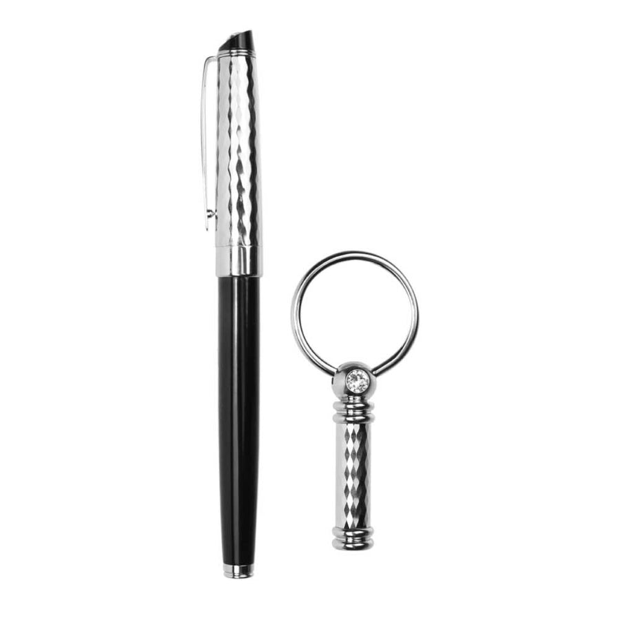 Custom Printed Roller Pen And Keychain | Logo Branding Corporate Gift | UAE Delivery | Yalla Printing UAE