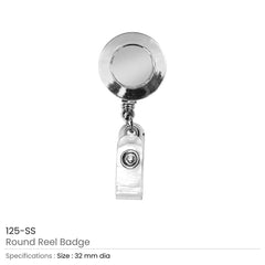 Custom Printed Retractable Badge Reels | Corporate Award & Recognition Gift | UAE Delivery | Yalla Printing UAE