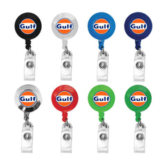 Custom Printed Retractable Badge Reels | Corporate Award & Recognition Gift | UAE Delivery | Yalla Printing UAE
