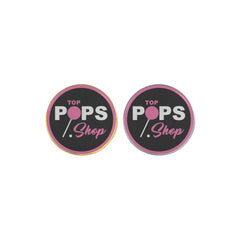 Custom Printed Round Flat Metal Badges - Stainless Steel | Corporate Award & Recognition Gift | UAE Delivery | Yalla Printing UAE
