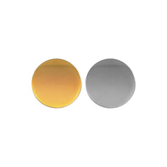Custom Printed Round Flat Metal Badges - Stainless Steel | Corporate Award & Recognition Gift | UAE Delivery | Yalla Printing UAE