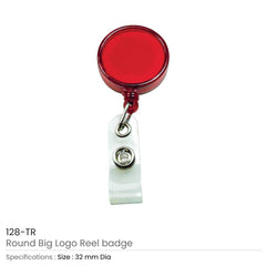 Badge Reels Transparent | Custom Packaging Printing | Free Design Support | Yalla Printing UAE