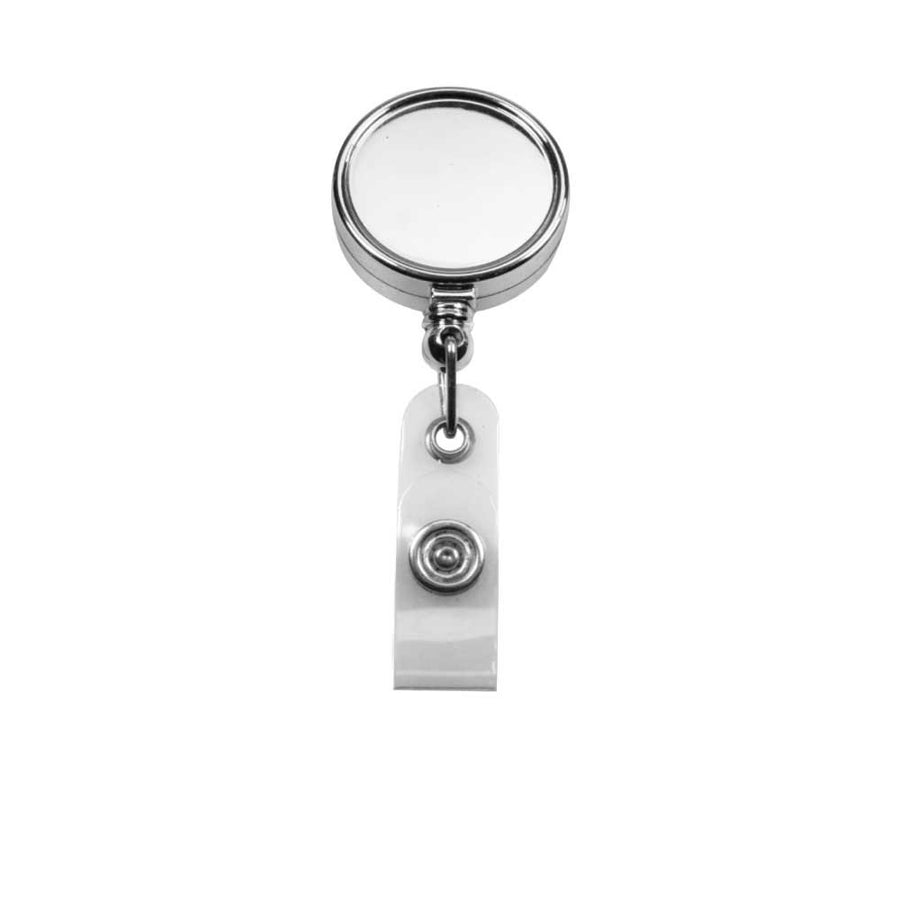 Silver Mirror Shiny Badge Reels | Custom Packaging Printing | Free Design Support | Yalla Printing UAE