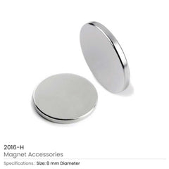 Custom Printed Round Magnets - Stainless Steel | Corporate Award & Recognition Gift | UAE Delivery | Yalla Printing UAE