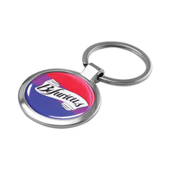 Custom Printed Round Metal Key Holders - Stainless Steel | Logo Branding Corporate Gift | UAE Delivery | Yalla Printing UAE