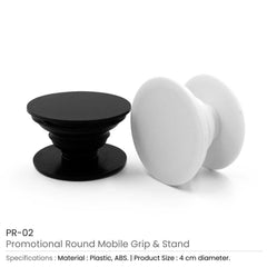 Custom Printed Round Mobile Grip And Stand | Exhibitions, Conferences, Corporate Events | Yalla Printing UAE
