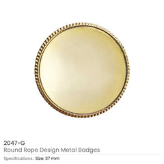 Round Rope Design Logo Badges | Custom Packaging Printing | Free Design Support | Yalla Printing UAE