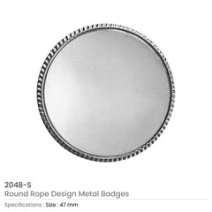 Round Rope Design Logo Badges | Custom Packaging Printing | Free Design Support | Yalla Printing UAE