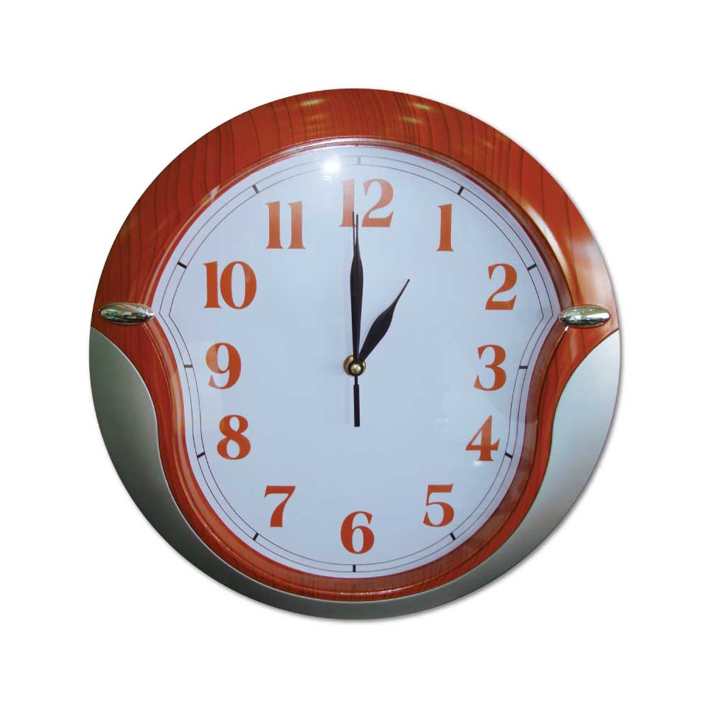 Custom Printed Round Wall Clocks | Logo Branding Corporate Gift | UAE Delivery | Yalla Printing UAE