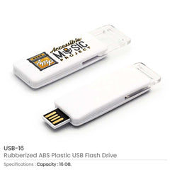 Custom Printed Rubberized Abs Plastic USB 16Gb | Exhibitions, Conferences, Corporate Events | Yalla Printing UAE