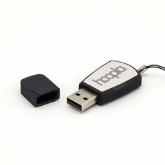 Custom Printed Black Rubberized USB Flash | Exhibitions, Conferences, Corporate Events | Yalla Printing UAE