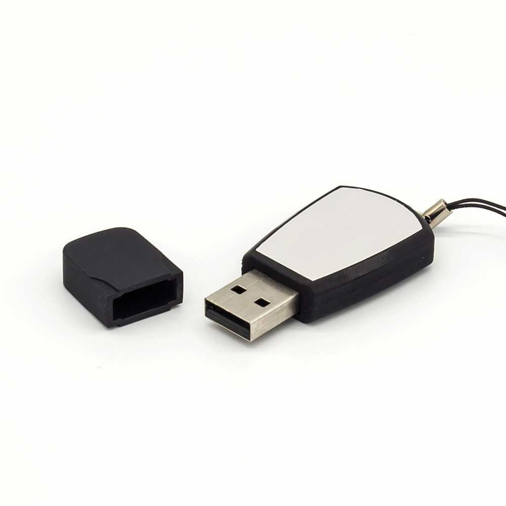Custom Printed Black Rubberized USB Flash | Exhibitions, Conferences, Corporate Events | Yalla Printing UAE