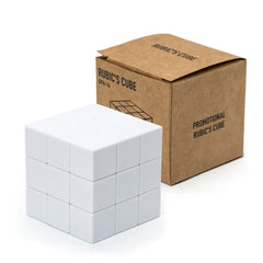 Promotional Rubik's Cube Puzzles White | Restaurant & Takeaway Branding – Yalla Printing UAE