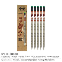 Custom Printed Scented Pencils Sets | Exhibitions, Conferences, Corporate Events | Yalla Printing UAE