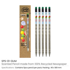 Custom Printed Scented Pencils Sets | Exhibitions, Conferences, Corporate Events | Yalla Printing UAE