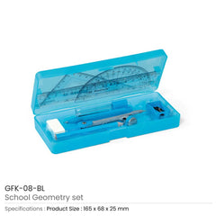 Custom Printed School Geometry Sets | Logo Branding Corporate Gift | UAE Delivery | Yalla Printing UAE