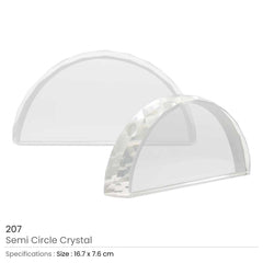 Semi Circle Crystals | Custom Packaging Printing | Free Design Support | Yalla Printing UAE