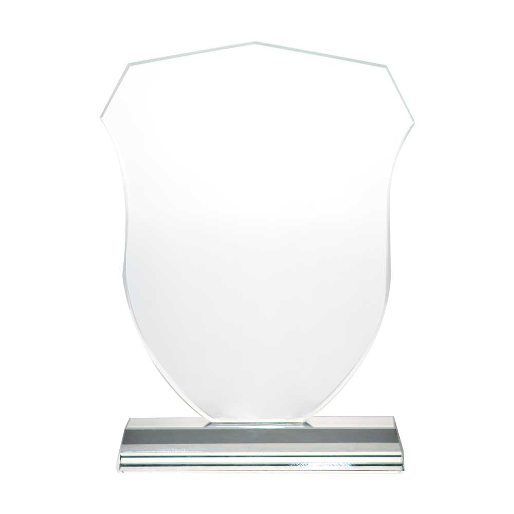 Custom Printed Shield Shaped Crystal Awards | Custom Packaging Printing | Free Design Support | Yalla Printing UAE