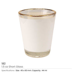 Short Glass | Custom Packaging Printing | Free Design Support | Yalla Printing UAE