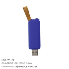 Custom Printed Slide Button USB Flash | Logo Branding Corporate Gift | UAE Delivery | Yalla Printing UAE