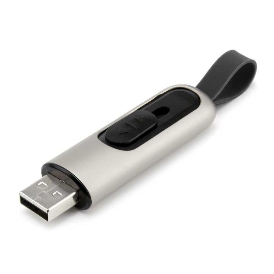 Slide Button USB 16GB with Strap | Logo Branding Flash Drive – Yalla Printing UAE