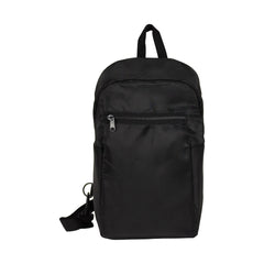 Custom Printed Sling Crossbody Bags In Black Nylon Material | Custom Branded Bag | UAE Delivery | Yalla Printing UAE