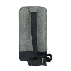 Custom Printed Sling Crossbody Bags In Grey And Black Polyester Material - Premium Polyester Fabric | Premium Signage & Display Printing | Free Design Support | Yalla Printing UAE