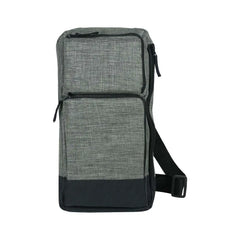 Custom Printed Sling Crossbody Bags In Grey And Black Polyester Material - Premium Polyester Fabric | Premium Signage & Display Printing | Free Design Support | Yalla Printing UAE