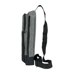 Custom Printed Sling Crossbody Bags In Grey And Black Polyester Material - Premium Polyester Fabric | Premium Signage & Display Printing | Free Design Support | Yalla Printing UAE