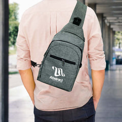 Custom Printed Triangular Sling Crossbody Bags With Headphone Hole | Custom Branded Bag | UAE Delivery | Yalla Printing UAE