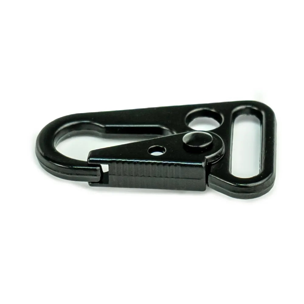 Custom Printed Sling Snap Carabiner Hook In Black Matt Finish | Logo Branding Corporate Gift | UAE Delivery | Yalla Printing UAE