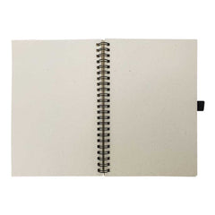 A5 Recycled Milk Paper Spiral Notebook | Logo Branding Corporate Gift | UAE Delivery | Yalla Printing UAE