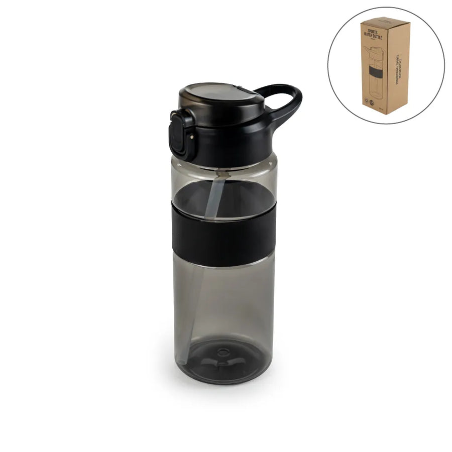 Custom Printed Eco - Friendly Sports Bottles With Straw, 700Ml In RPET Material - Friendly RPET - Eco | Exhibitions, Conferences, Corporate Events | Yalla Printing UAE
