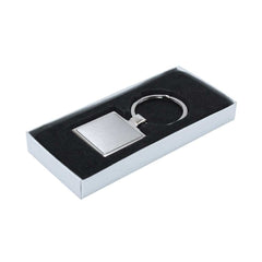 Custom Printed Square Metal Keychains - Stainless Steel | Logo Branding Corporate Gift | UAE Delivery | Yalla Printing UAE