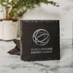 Square Slate Coaster | Custom Packaging Printing | Free Design Support | Yalla Printing UAE