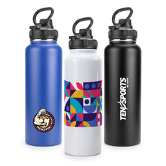 Custom Printed Double Wall Stainless Steel Bottles - Stainless Steel | Logo Branding Corporate Gift | UAE Delivery | Yalla Printing UAE
